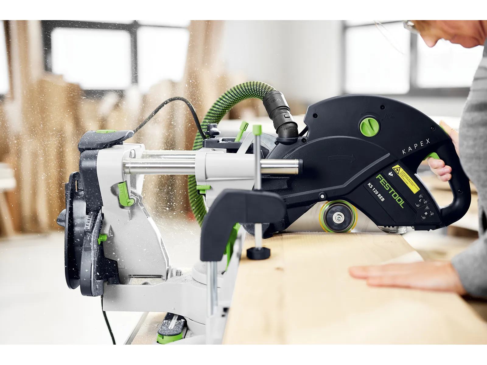 Торцовочная пила Festool KS 120 REB-Set-MFT KAPEX, арт. 576663 - Image 5