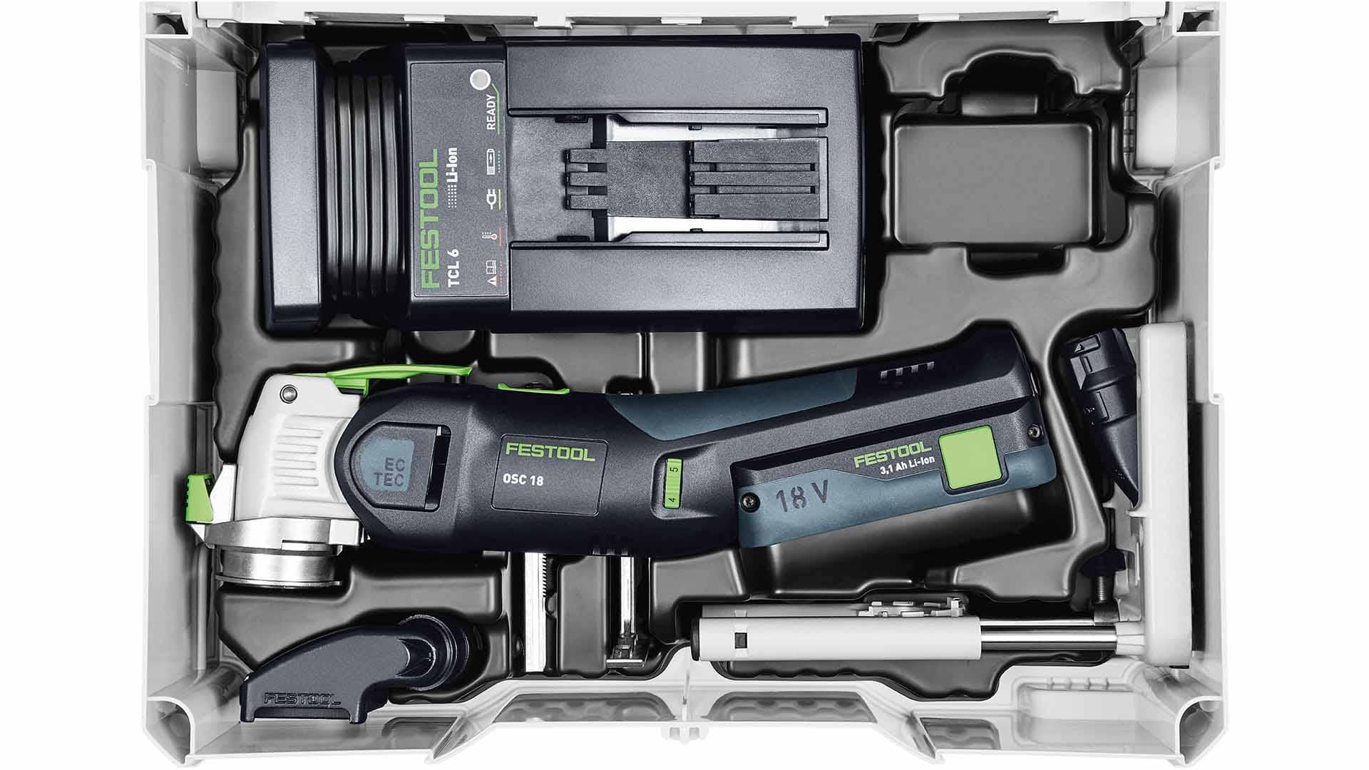 Аккумуляторный реноватор Festool VECTURO OSC 18 HPC 4,0 EI-Set, арт. 576593 - Image 9