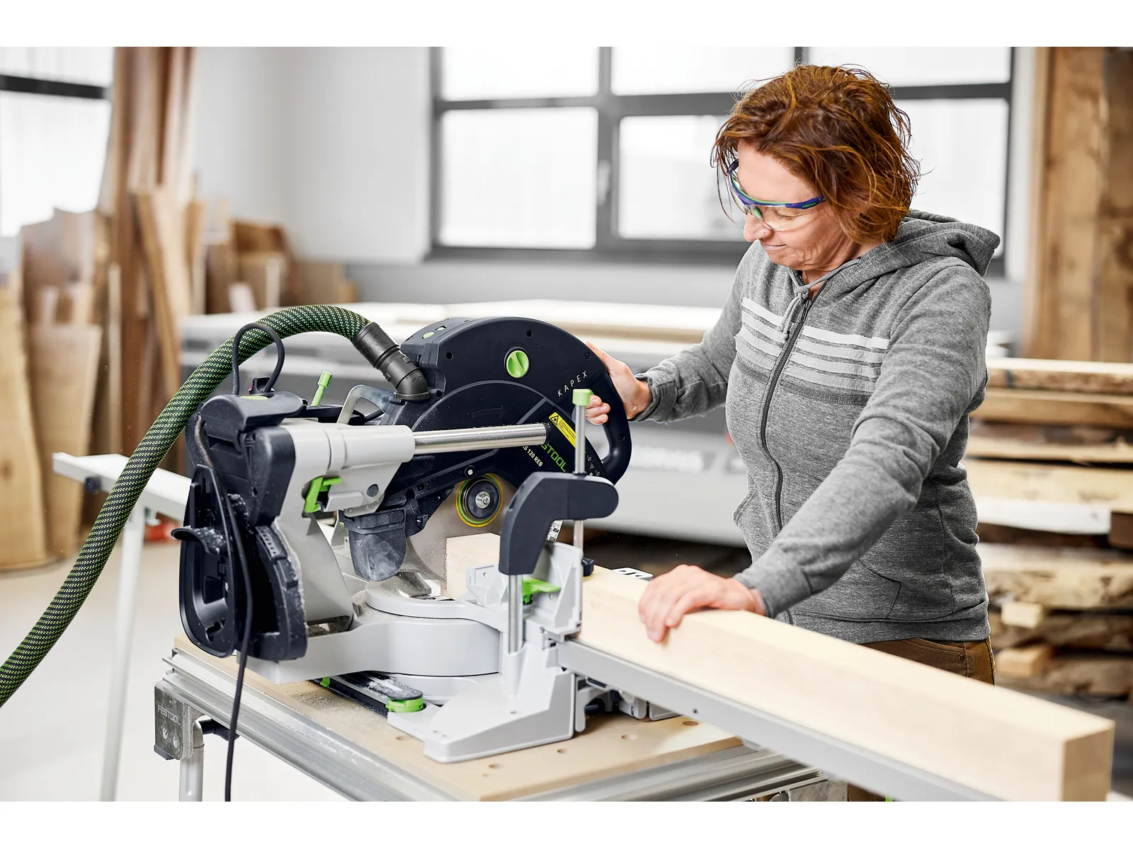 Торцовочная пила Festool KS 120 REB-Set-MFT KAPEX, арт. 576663 - Image 8