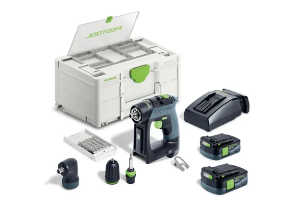 Аккумуляторная дрель-шуруповерт Festool CXS 12 2,5-Set, арт. 576865