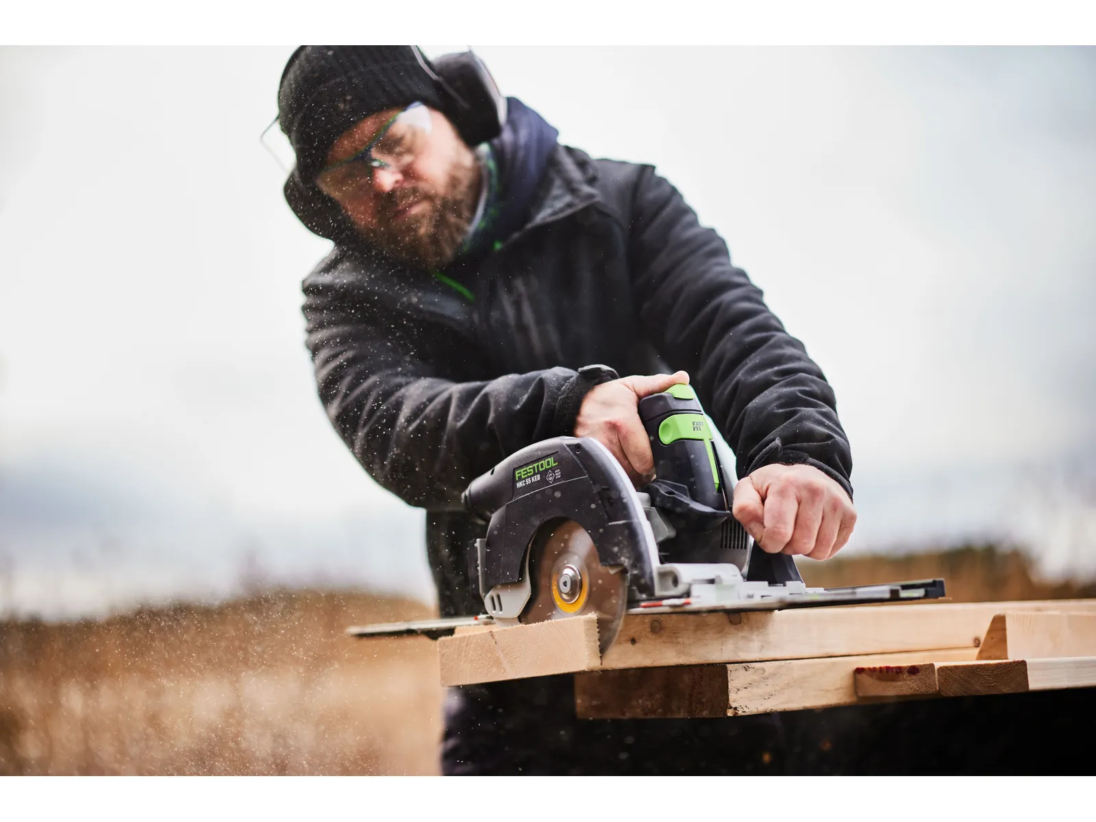 Аккумуляторная дисковая пила Festool HKC 55 KEB-Basic, арт. 578302 - Image 4