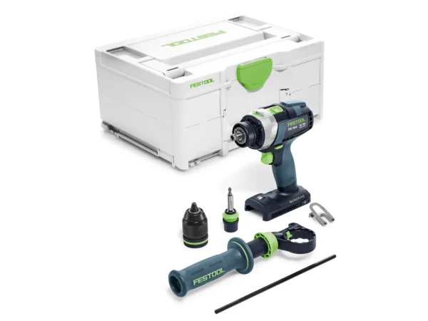 Аккумуляторная ударная дрель-шуруповерт Festool TPC 18/4-Basic QUADRIVE, арт. 575604