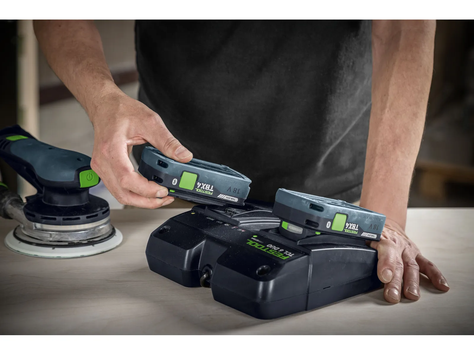 Энергетический набор Festool SYS 18V 4xTBX4/TCL6DUO, арт. 578823 - Image 2