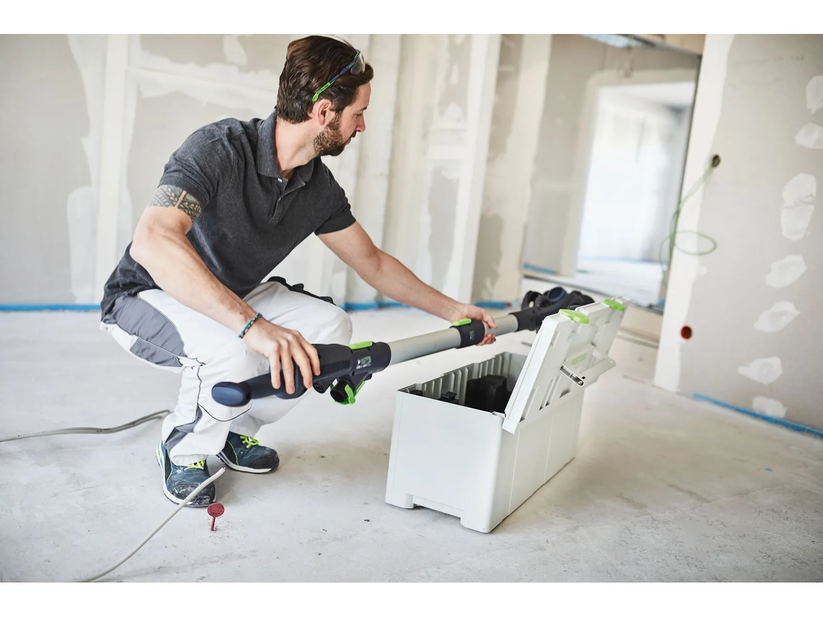 Шлифовальная машинка Festool PLANEX LHS 2 225 EQI/CTM 36-Set, арт. 578425 - Image 8