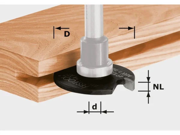 Фреза для пазов Festool HW D40x3, арт. 491057