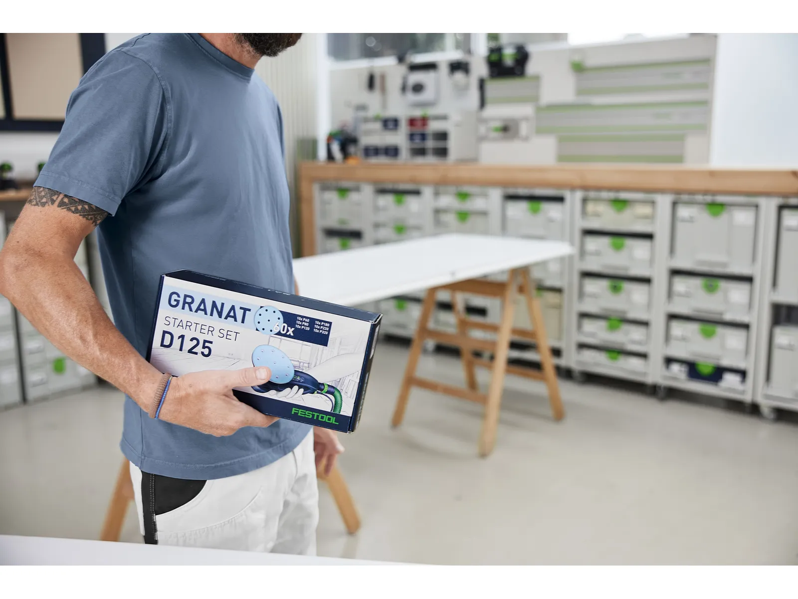 Абразив Festool D125 GR-Set Granat, арт. 578668 - Image 6