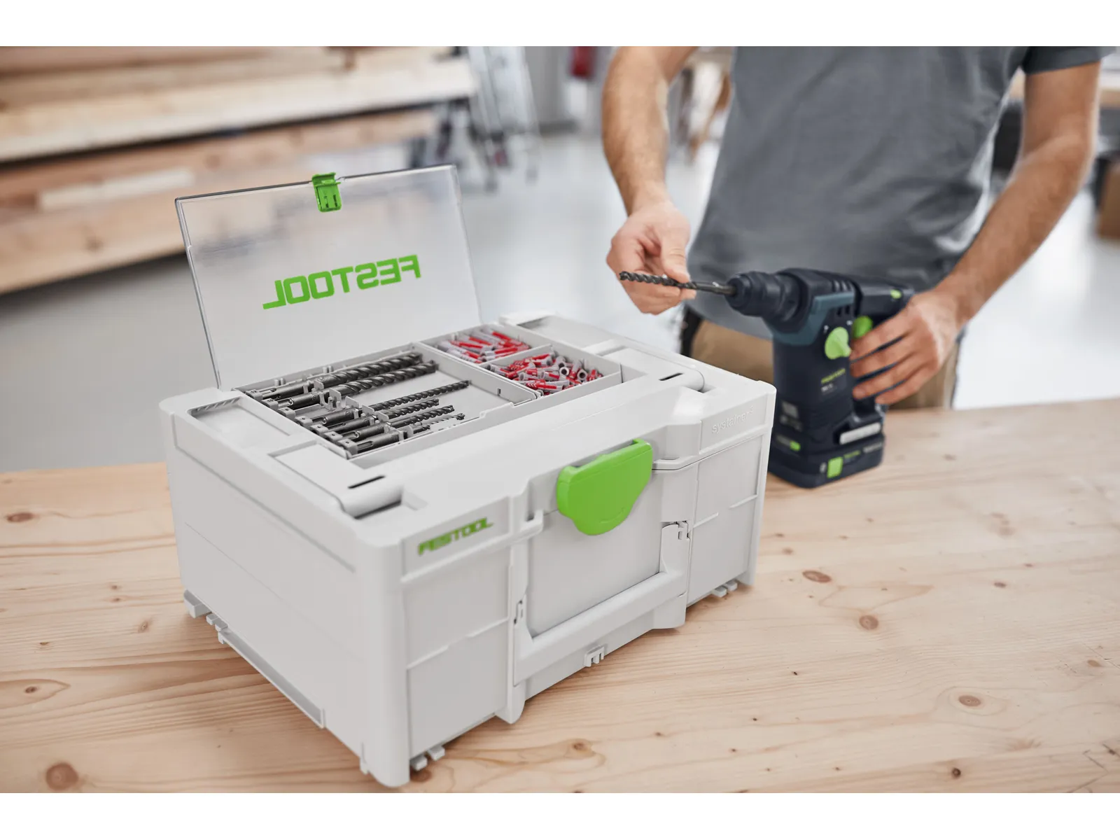 Набор буров в кассете Festool BKS SYS3 D5-12 SDS, арт. 577398 - Image 4